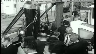 Last prisoners leaving Alcatraz Island. HD Stock Footage