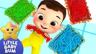 Baa Baa Timberly Teaching Colors ⭐ Baby Max Learning Time! LittleBabyBum - Nursery Rhymes | LBB