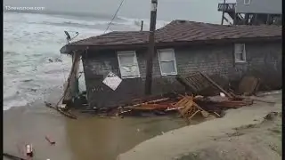 Another Rodanthe home collapses into the ocean, Cape Hatteras officials say