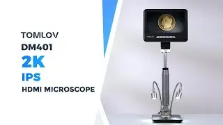 TOMLOV DM401 2K IPS HDMI Microscope