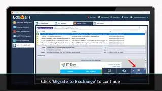 EdbMails - Live Exchange login for MBOX to live Exchange migration