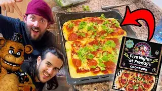 COCINA de FNAF con INUYA JUEGA | Freddy Fazbear's Pepperoni X-Press | FNaF OFFICIAL COOKBOOK