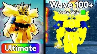 I GOT NEW GOLDEN TITAN SPEAKERMAN... (Toilet Tower Defense)