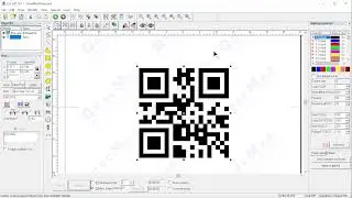 Как создать QR код в программе EzCad. Добавление QR code в EzCad2