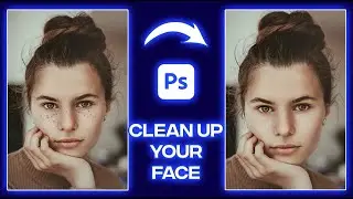 Clean Up Your Face in Photoshop #shorts