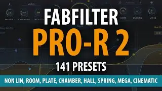 FabFilter PRO-R 2 - 121 Presets | No Talking