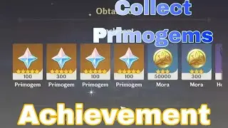 How to Collect Primogems from the Achievement #genshinimpact