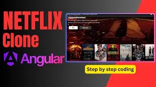 Netflix clone using Angular | Netflix app project in Angular