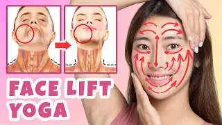 6MIN FACE LIFT + SLIM JAWLINE + NO DOUBLE CHIN + LAUGH LINES + JOWLS