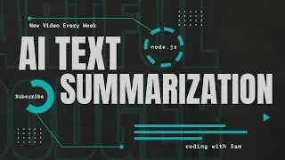 Node.js | AI Text Summarization in 5 minutes!