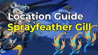 All Sprayfeather Gill Location in Natlan | Mualani Ascension Material | Genshin Impact 5.0 Update