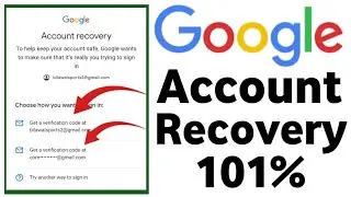 How to recover gmail account || google account recovery 2025 || same email verification problem