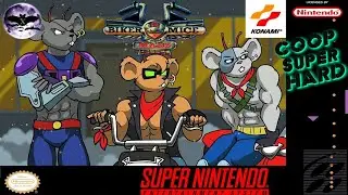 Мыши-рокеры с Марса прохождение with Kinaman [ Super Hard ] Coop (SNES, 16 bit) 1994 Стрим RUS