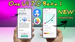 Samsung OneUI 7.0 : 5+ New Features & New Animation | S24 S23 S22 S21FE S23FE A54 A55 A34 A35 A14