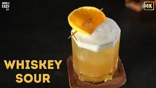 Whiskey Sour | Drink It Easy 2.0 | #HappyNewYear | Cocktails at Home | Sanjeev Kapoor Khazana