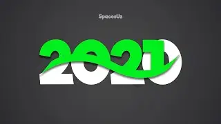 2020-2021 Banner Design - Photoshop tutorial - SpacesUz