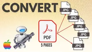 How to Convert a PDF to Separate Images with Automator on Mac