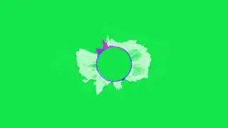 green screen audio spectrum no copyright sound