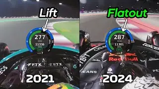 How did Verstappen's 2024 Qatar pole lap beat 2021