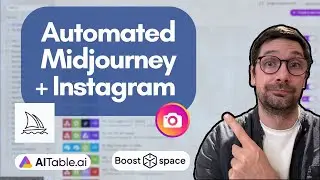 Automated Midjourney with Instagram Posts