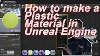 How to create a PLASTIC Material in Unreal Engine