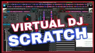 How to SCRATCH on Virtual Dj using Keyboard shortcuts