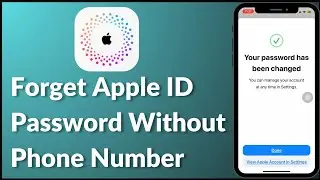 How to Reset Apple ID Password Without Using Phone Number 2024 | Forget Apple ID Password