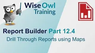 SSRS Report Builder Part 12.4 - Drill Through Reports using Maps