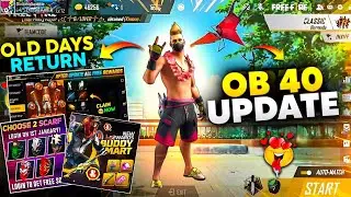 CONFIRM - OB40 Advance Server Update Old Free Fire Return 😱 Old Update - Garena Free Fire Max