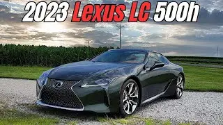 The 2023 Lexus LC 500h: Power & Style on the Road.