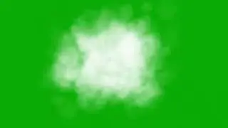 WHITE SMOKE ON GREEN SCREEN MOTION GRAPHICS