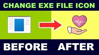 How to Change Icon of EXE File | Step-by-step Tutorial 2024