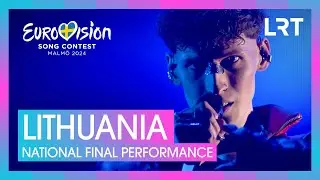 Silvester Belt - Luktelk | Lithuania 🇱🇹 | National Final Performance | Eurovision 2024