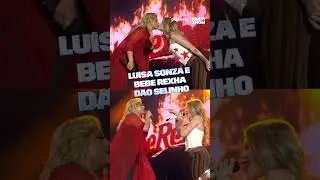 Bebe Rexha e Luísa Sonza DÃO SELINHO no #TheTown2023NoMultishow 💥 | The Town 2023 #shorts