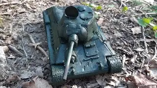 Т-34 76 из ПЛАСТИЛИНА ОБСТРЕЛ || (Т-34 76 БАШНЯ ГАЙКА)