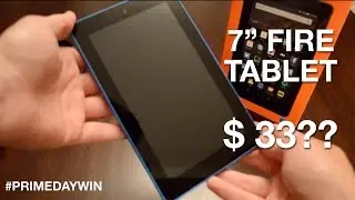 Amazons $50 Fire Tablet for $33! Unboxing, Set Up and Review 2016