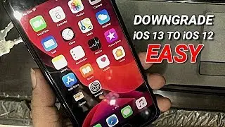 How to Update From iOS 12 to iOS 13 or Downgrade iOS 13 to iOS 12 EASY