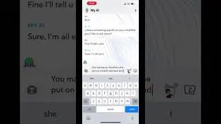 Who loves the AI in snap?🫶😂 #viral #shorts #funny #trending #snapchat