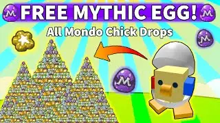 🐣Free Mythic Egg! All Mondo Chick Drops in Bee Swarm Simulator 2024!