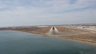 Beautiful LANDING IN LARNACA CYPRUS AIRPORT