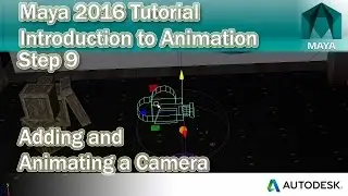 #9 How to animate a camera in Maya | Maya 2016 Animation Tutorial