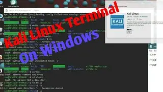 Kali Linux On Windows - Microsoft Store Installation Guide (Only Terminal)That Allow to Install Tool