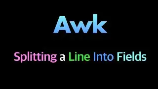 How to Split Lines into Fields on Linux using Awk