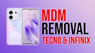 FIX MDM Lock || Remove Tecno, inFinix, iTel MDM Lock without PC, MDM Bypass - frp Lock