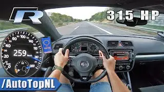 315HP VW Scirocco R *TOP SPEED* on AUTOBAHN [NO SPEED LIMIT] by AutoTopNL