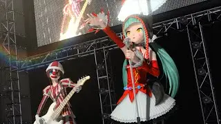 「4K 60 fps」Cat Food | Live Stage | Hatsune Miku: Project DIVA Arcade Future Tone