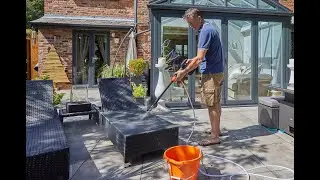 Aguri Power Clean cordless pressure washers.