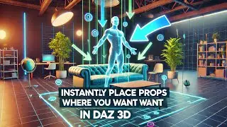 How to Instantly Place Props Where You Want Them in DAZ 3D