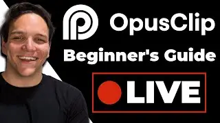 OpusClip & YouTube Success Beginner's Guide LIVE!