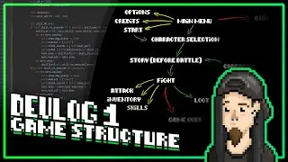 Returning to my PYGAME RPG! (Ork Slayer Indie Devlog #1 - Game Structure)